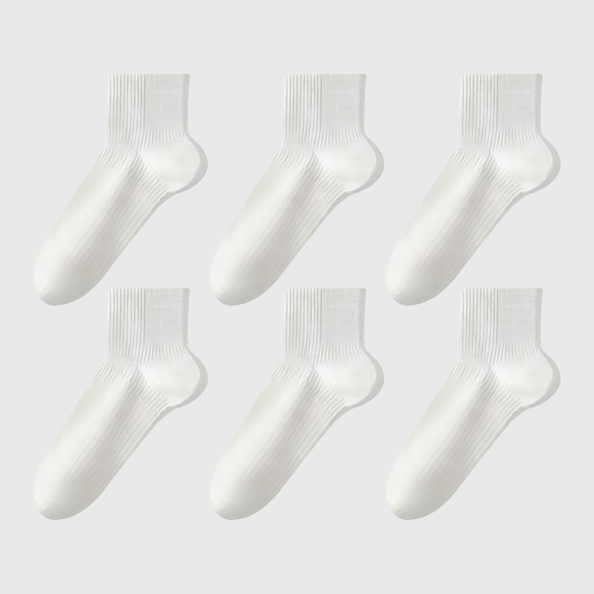 Anna-Kaci 6 pair Men's Breathable Ankle Socks