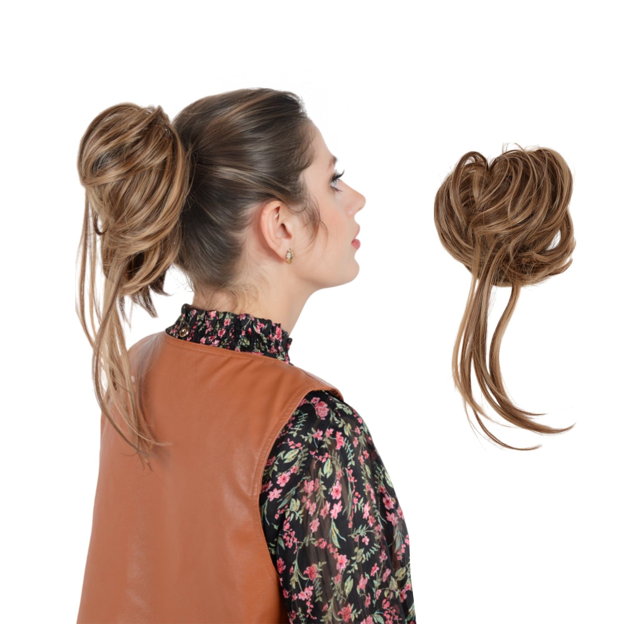 7.8 Inch Messy Bun Hair Piece for Women