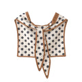 Lightweight Printed Neck Scarf with Contrast Border for Everyday Styling