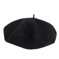 Women's Wool French Beret Hats Solid Color Classic Beanie Fall Winter Cap