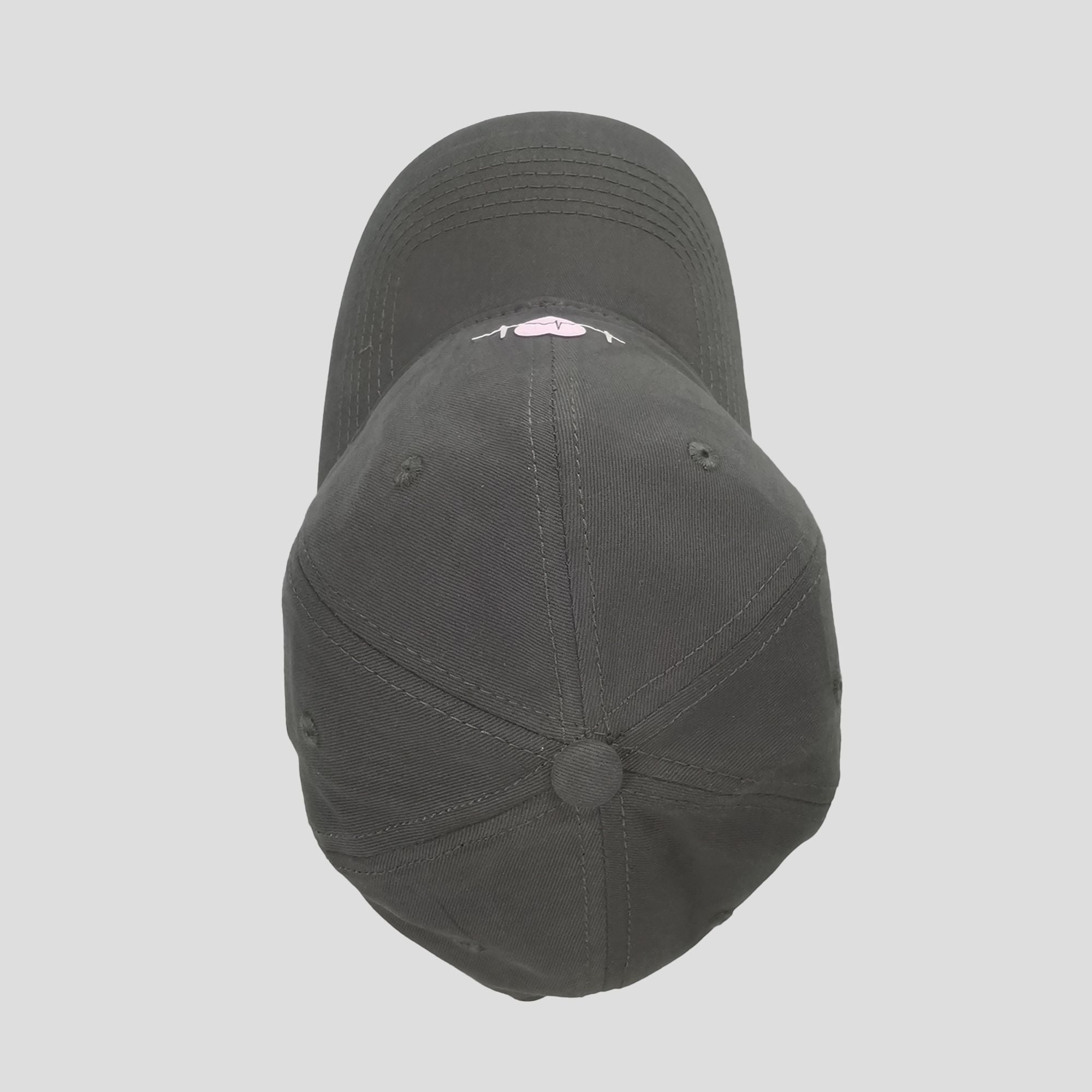Anna-Kaci Women's Embroidered Heartbeat Baseball Cap with Adjustable Strap and Curved Brim Casual Cotton Hat