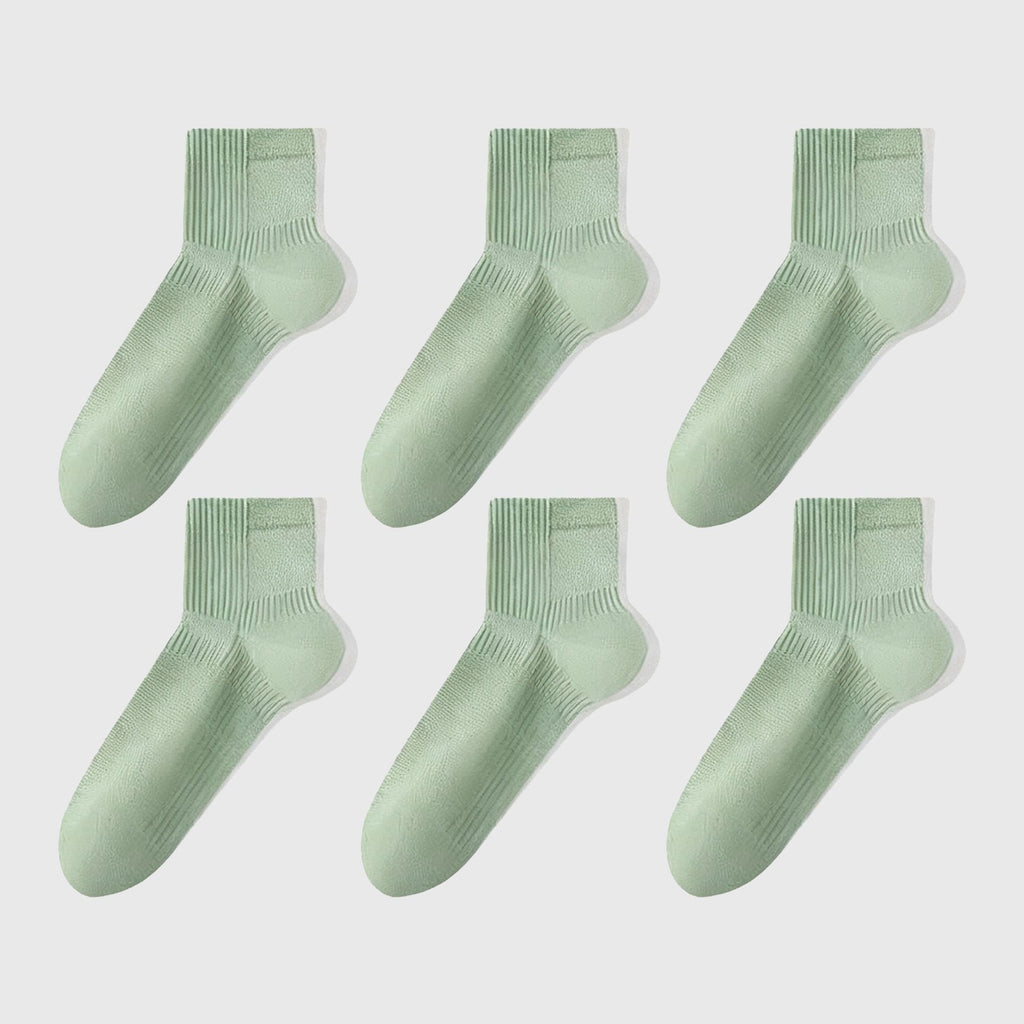 Anna-Kaci 6 pair Men's Breathable Ankle Socks