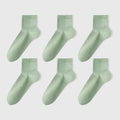 Anna-Kaci 6 pair Men's Breathable Ankle Socks