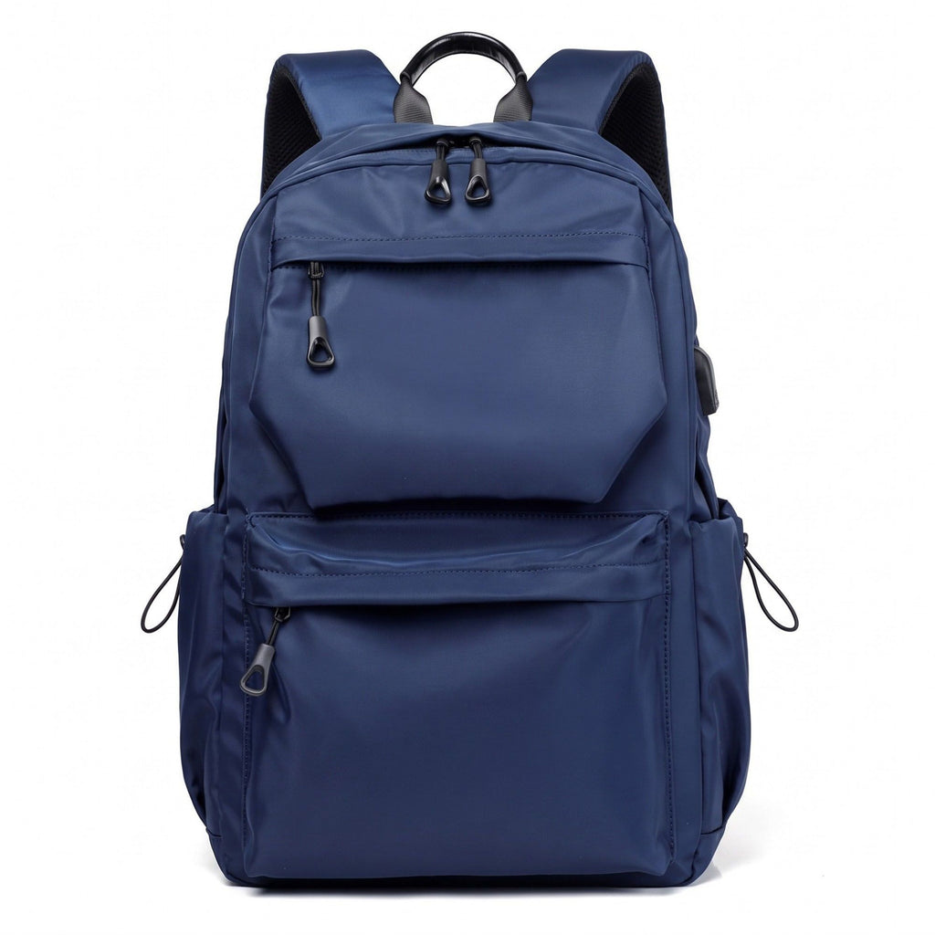 Modern Minimalist Laptop Backpack -  Multi-Pocket Daypack for School, Work, and Travel