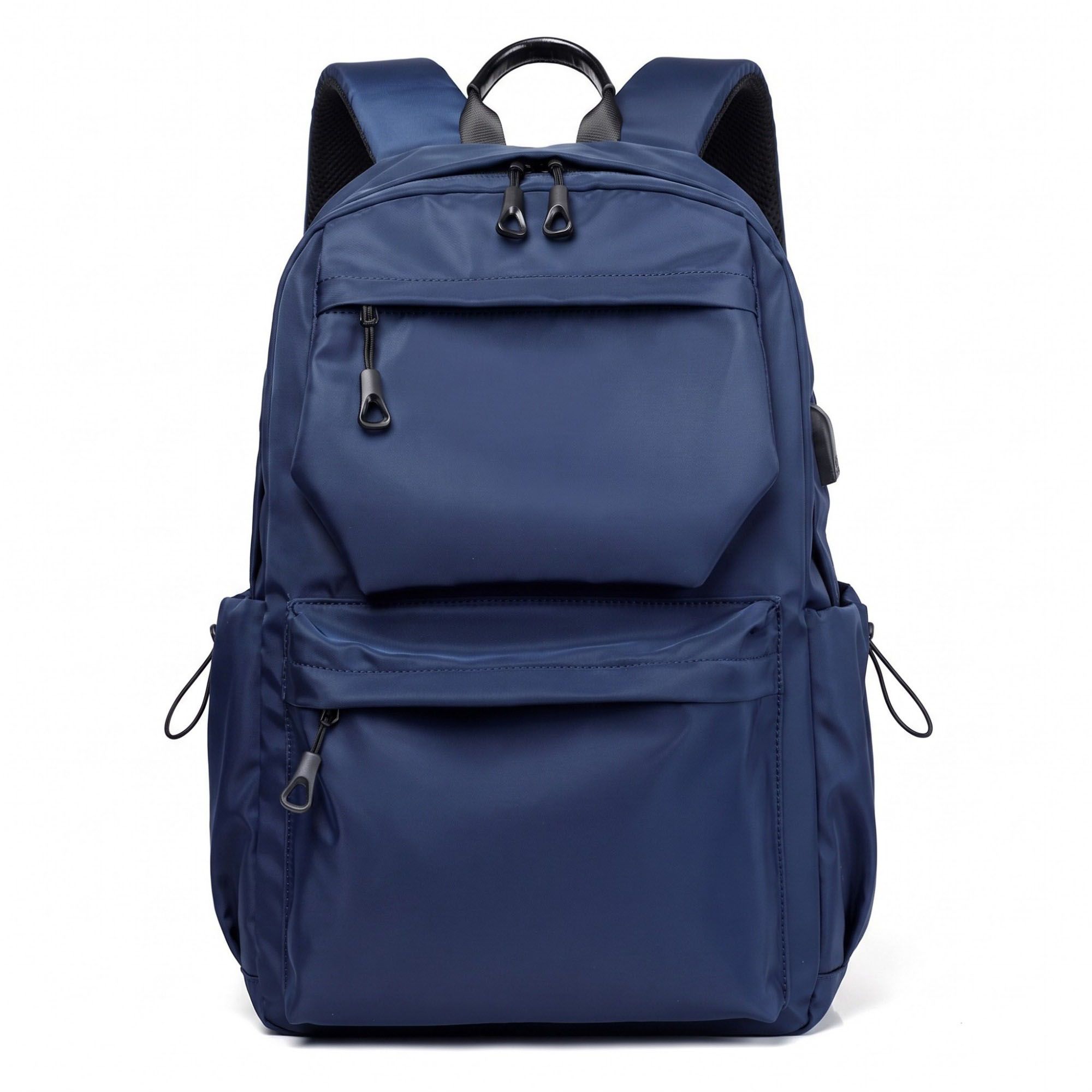 Modern Minimalist Laptop Backpack -  Multi-Pocket Daypack for School, Work, and Travel