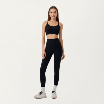 Anna-Kaci Active Women‘s High Waist Active Leggings with Smooth Stretch Fabric Supportive Contoured Fit and Full Length Design