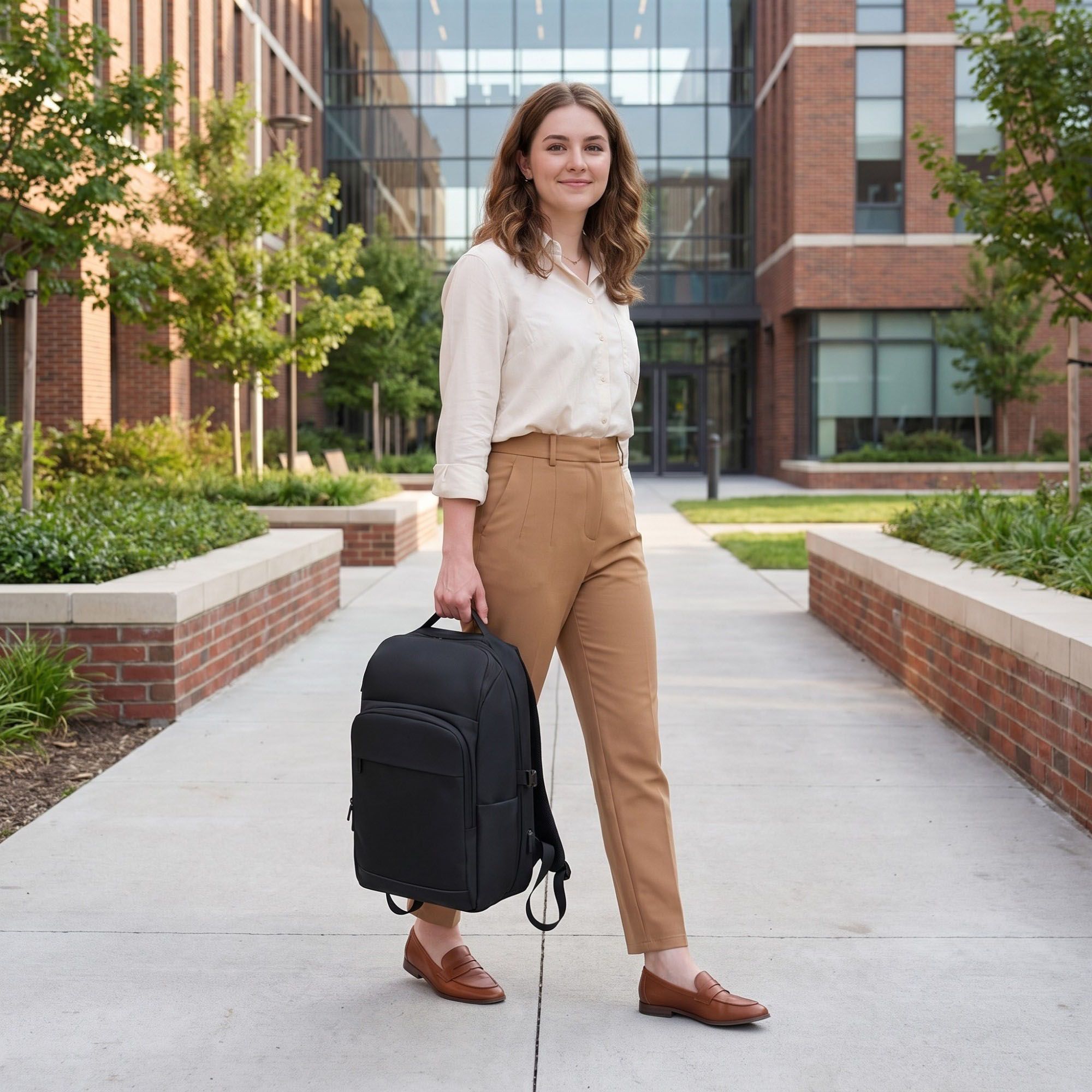 Professional Laptop Backpack -  Business Commuter Bag for Office, School, and Travel
