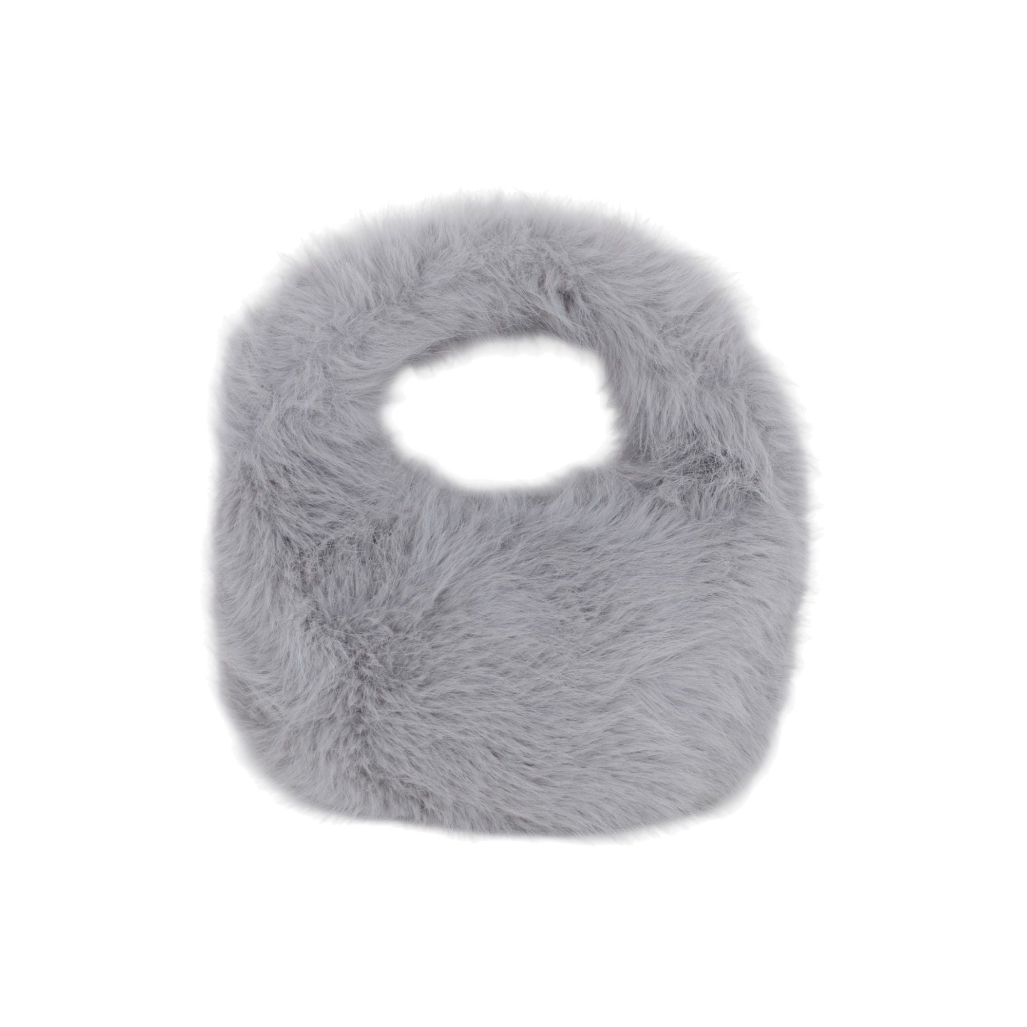 Anna-Kaci Women's Cute Plush Fur Handbag with Soft Texture