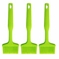 3-Piece Silicone Scraper Set with Handles, Durable and Flexible Kitchen Tools for Cooking and Baking
