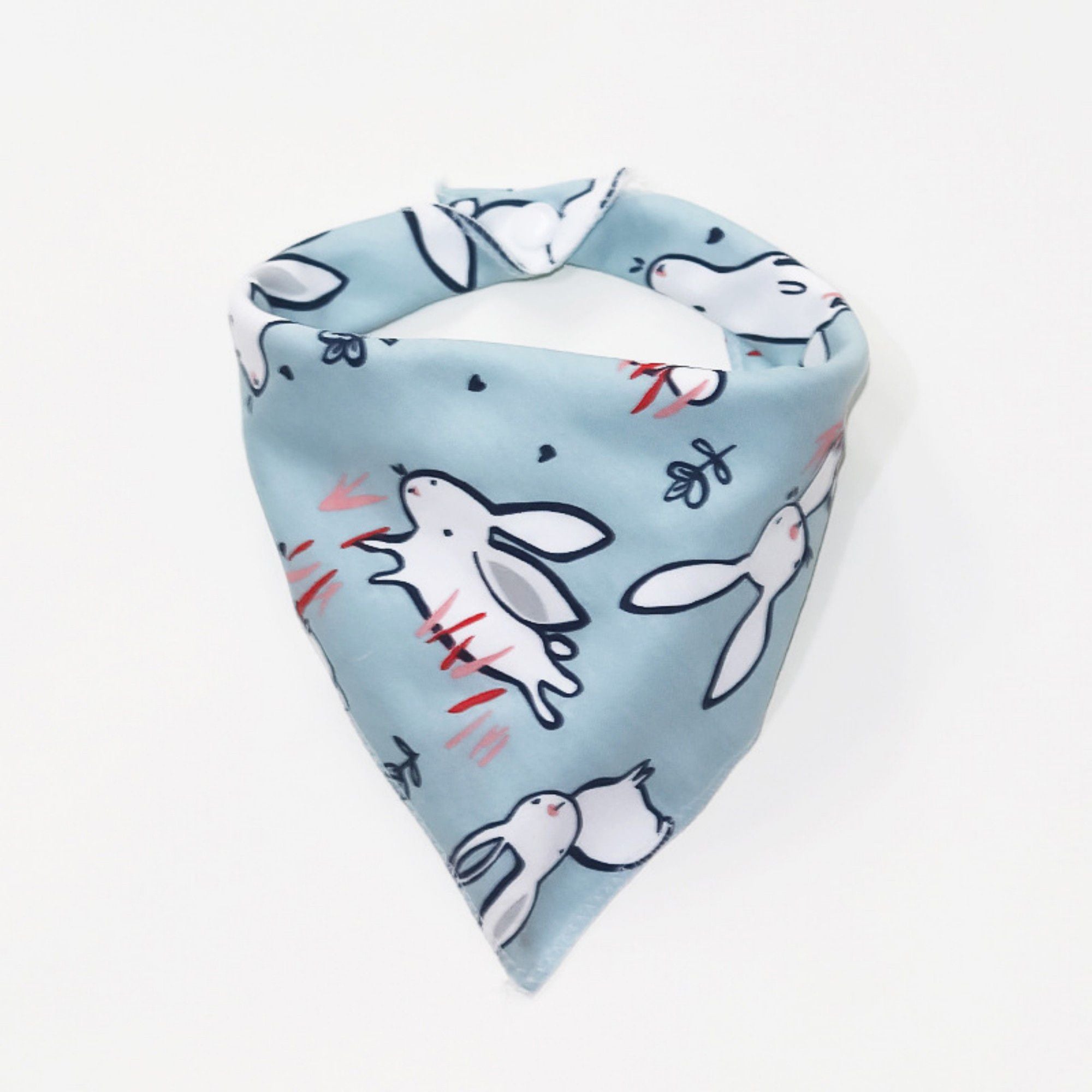Dog Bandana Scarf Yellow with Black and White Pattern Pet Neck Accessory