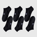 Anna-Kaci Women's No-Show Socks with FUN Letters 6Pk