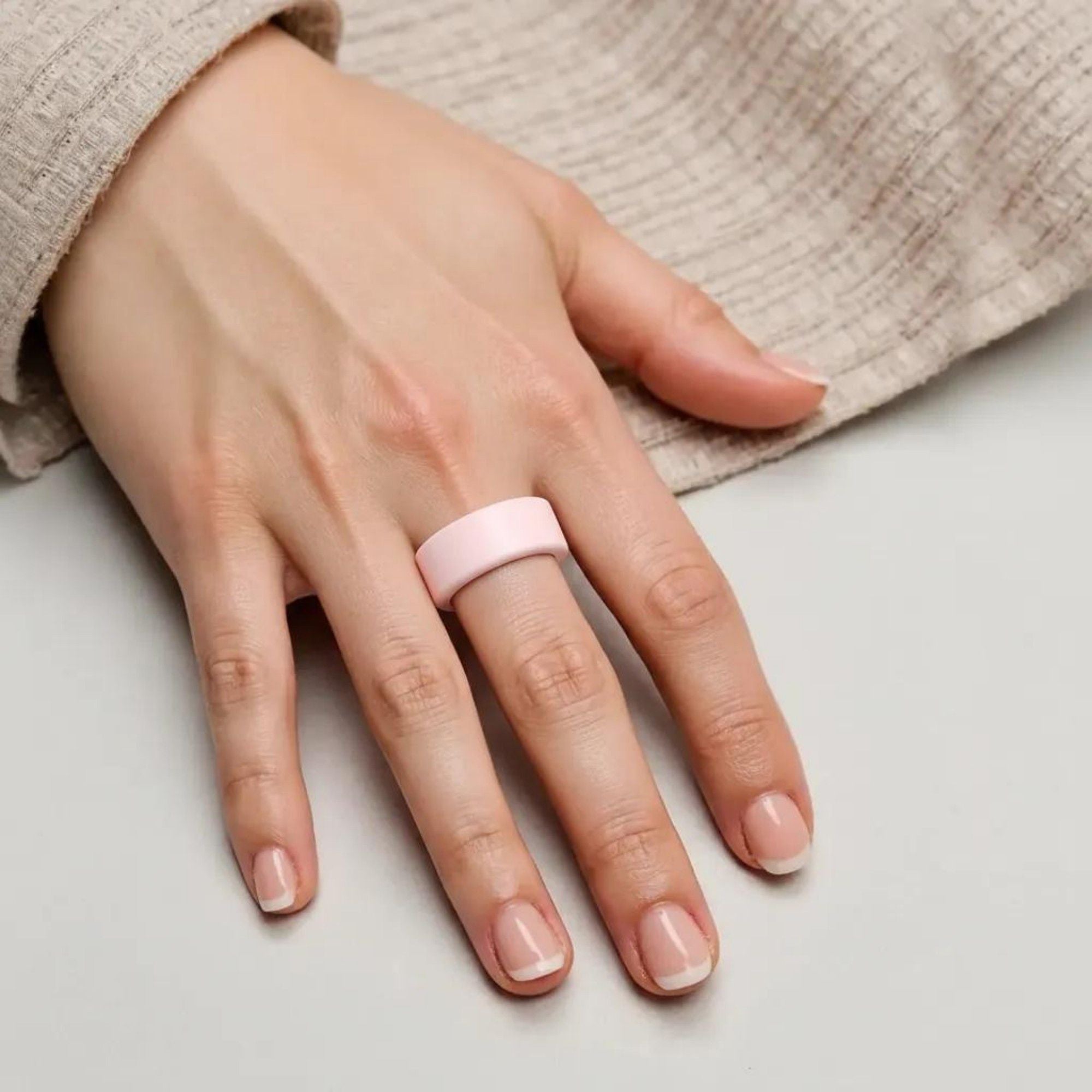 Ring Protector Cover for Oura Ring Gen 3 Scratch Resistant Silicone Guard 2-Piece Set