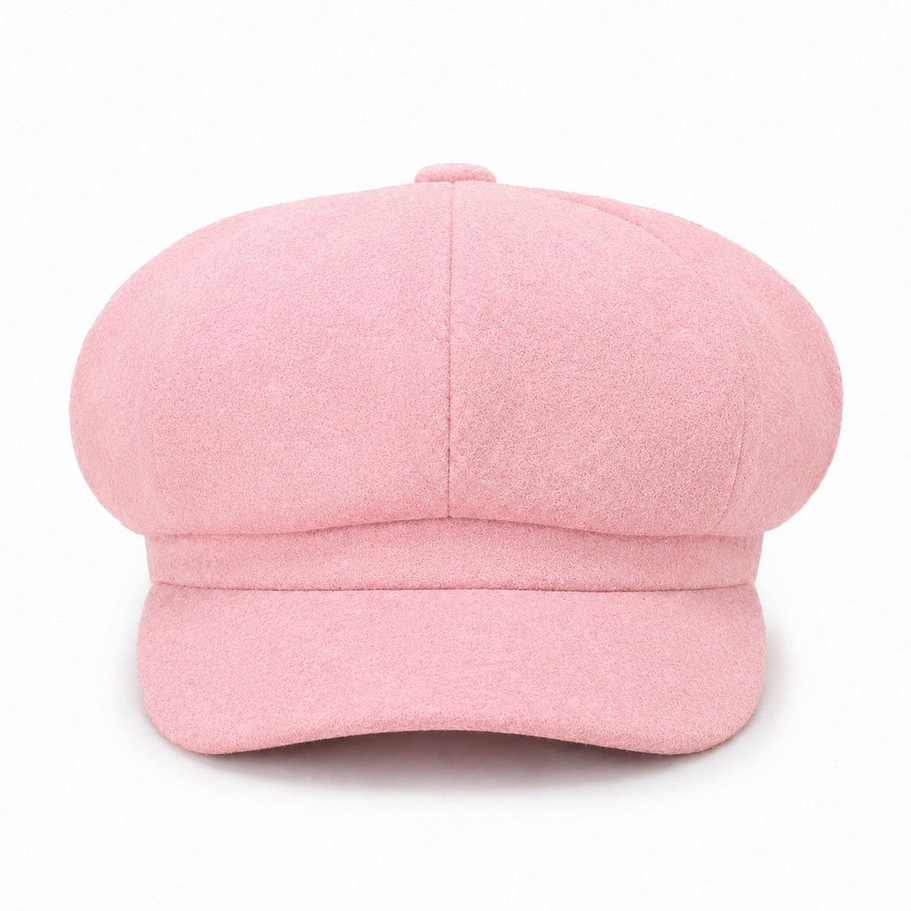 Classic Newsboy Cap Soft Textured Baker Boy Hat for Everyday Wear