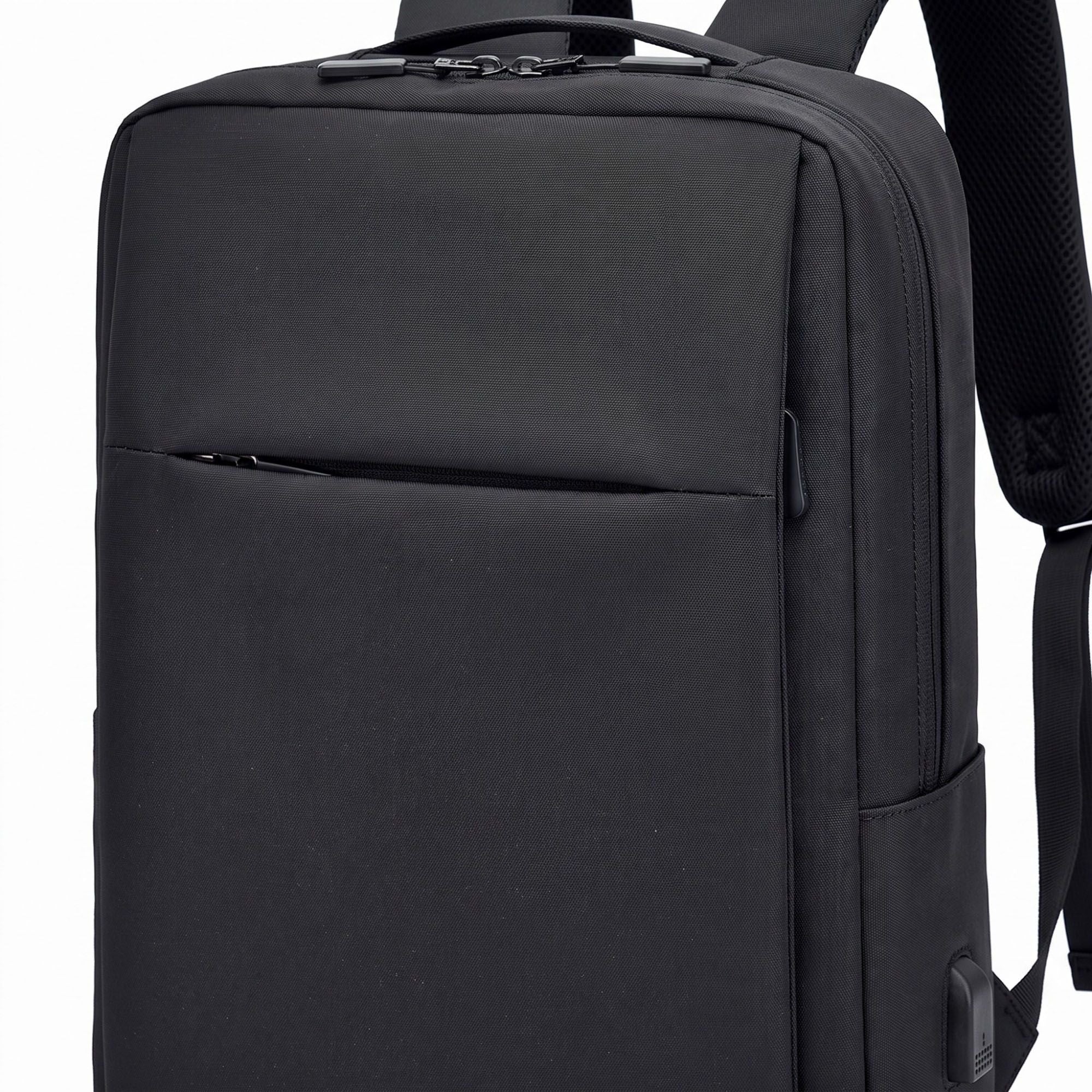Modern Slim Laptop Backpack - Professional  Commuter Daypack for Office, School, and Travel