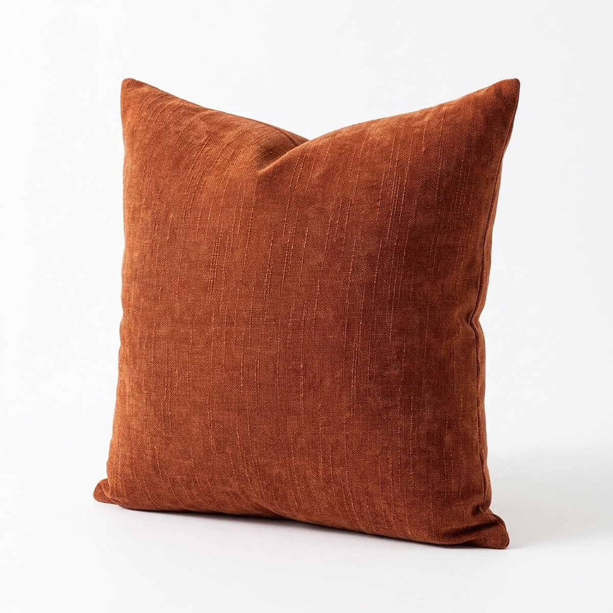 Textured Woven Chenille Decorative Throw Pillow Cover for Home Decor 17.7 x 17.7in