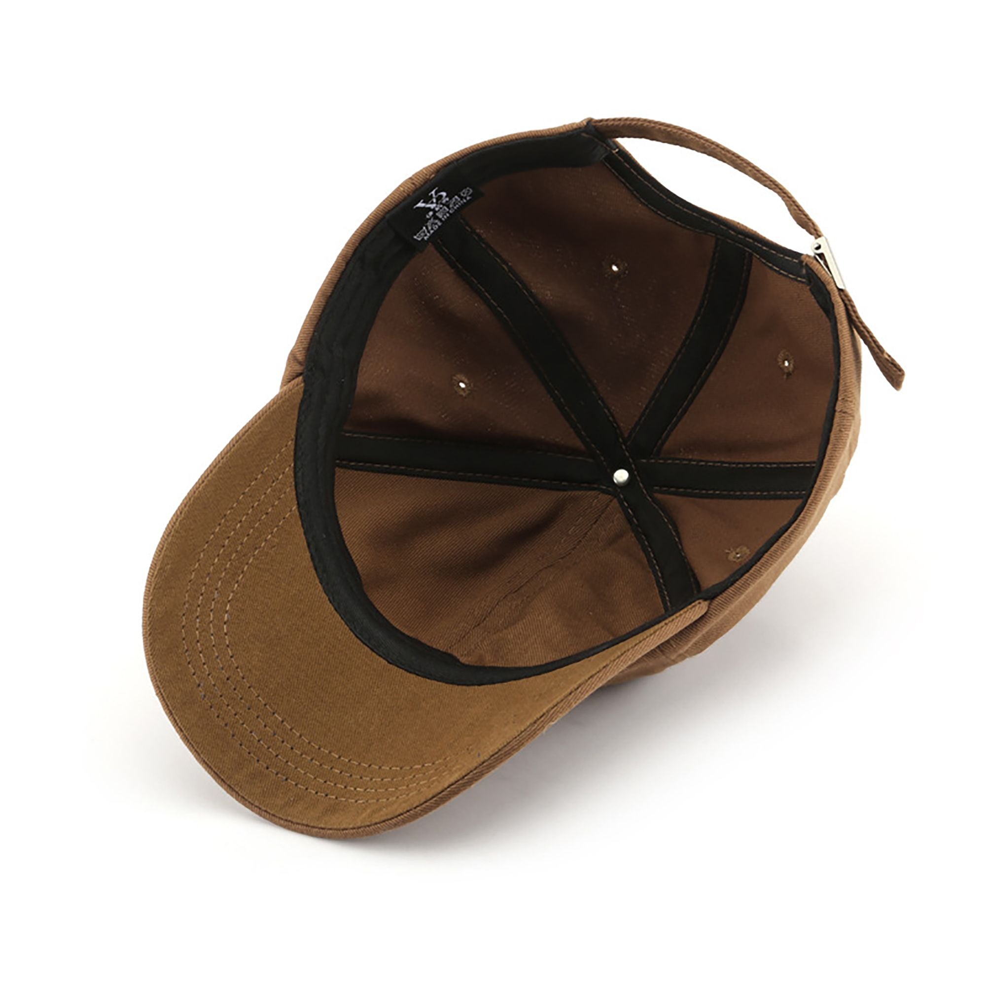 Anna-Kaci Cotton Baseball Cap with Embroidered Lettering Adjustable Strap Back