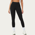 Anna-Kaci Active Women's High Waist Leggings with Smooth Stretch Fabric and Curved Seam Detail
