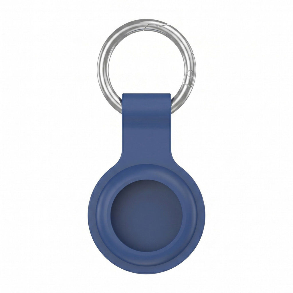 2 Pack AirTag Holder Keychain Case with Secure Lock Carabiner Clip for Bags Keys Luggage Pet Collar Protective Cover