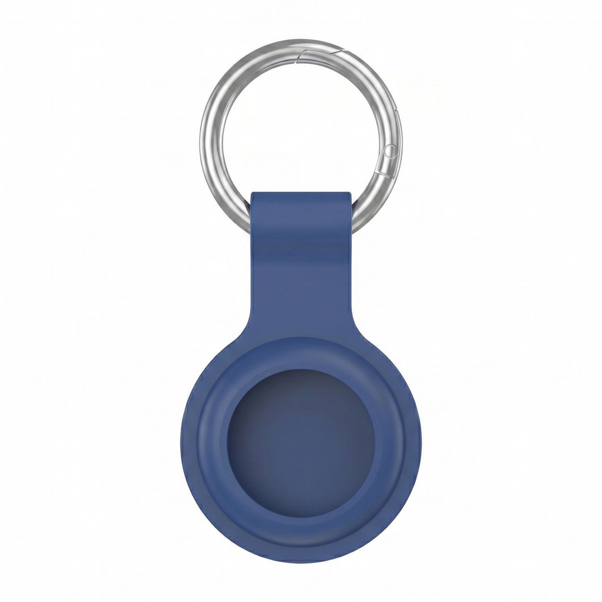 2 Pack AirTag Holder Keychain Case with Secure Lock Carabiner Clip for Bags Keys Luggage Pet Collar Protective Cover