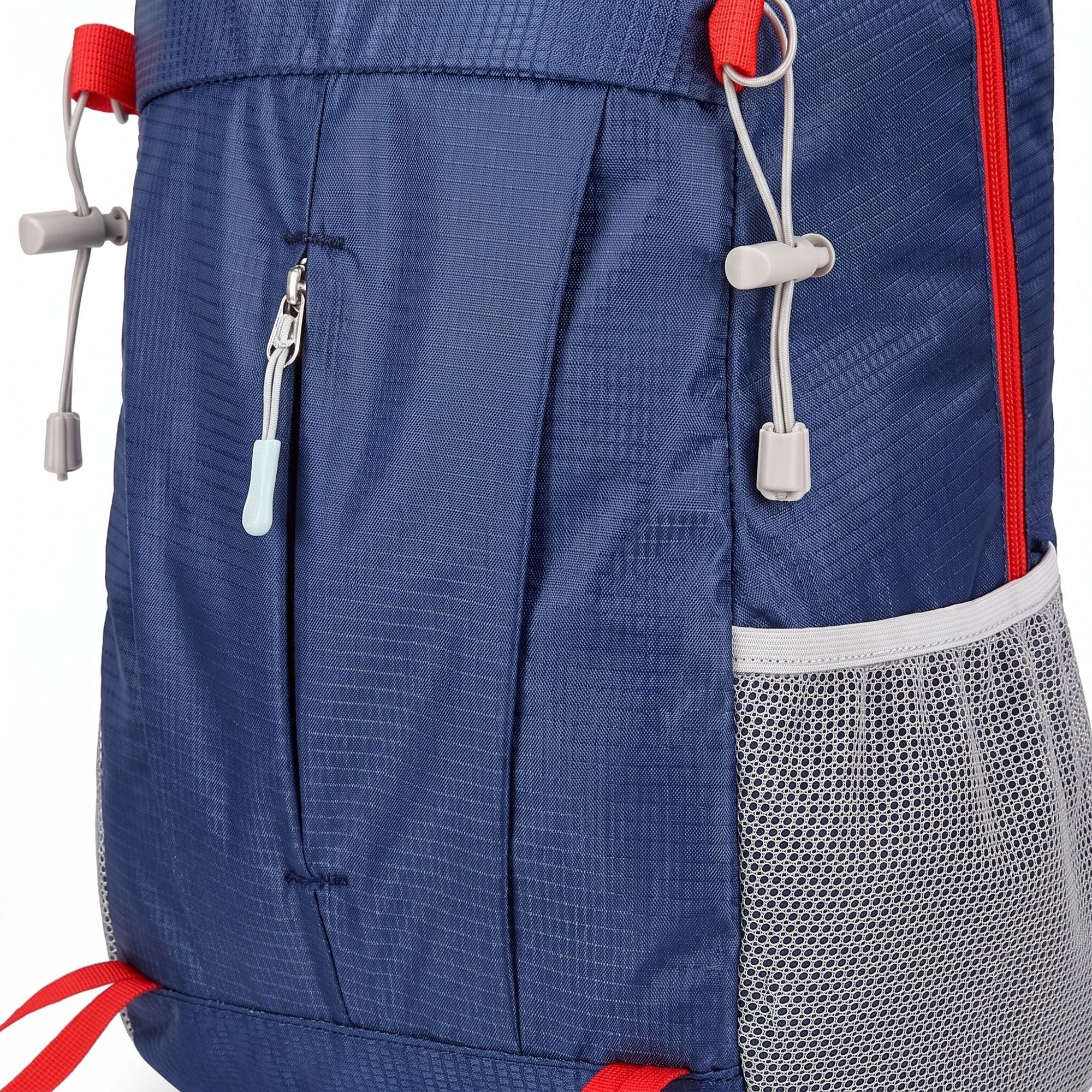 Lightweight Travel Backpack with Mesh Side Pockets Adjustable Straps Multi Pocket Design