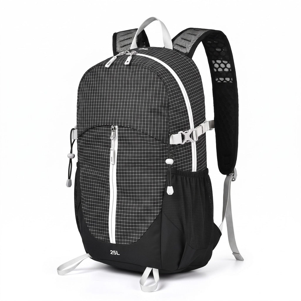 Lightweight Travel Backpack with Side Pockets Adjustable Straps Multi Pocket Design