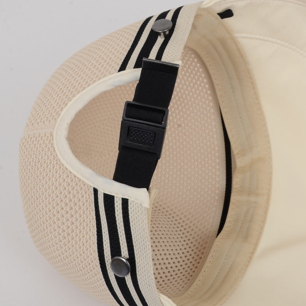 Anna-Kaci Breathable Mesh Sun Visor Cap with Ponytail Slot Adjustable Strap and Wide Brim for Outdoor Hiking and Summer Travel