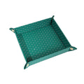Foldable Desk Organizer Tray Snap Corner Storage Tray for Keys Jewelry Home Office Catchall
