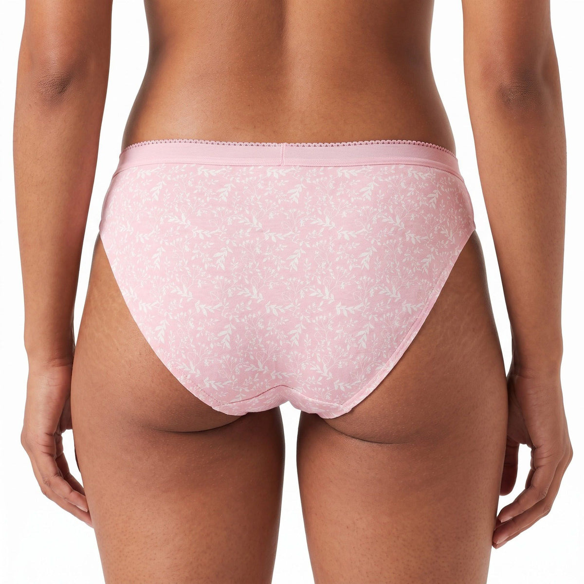 5 Pack Printed Bikini Underwear with Bow Detail