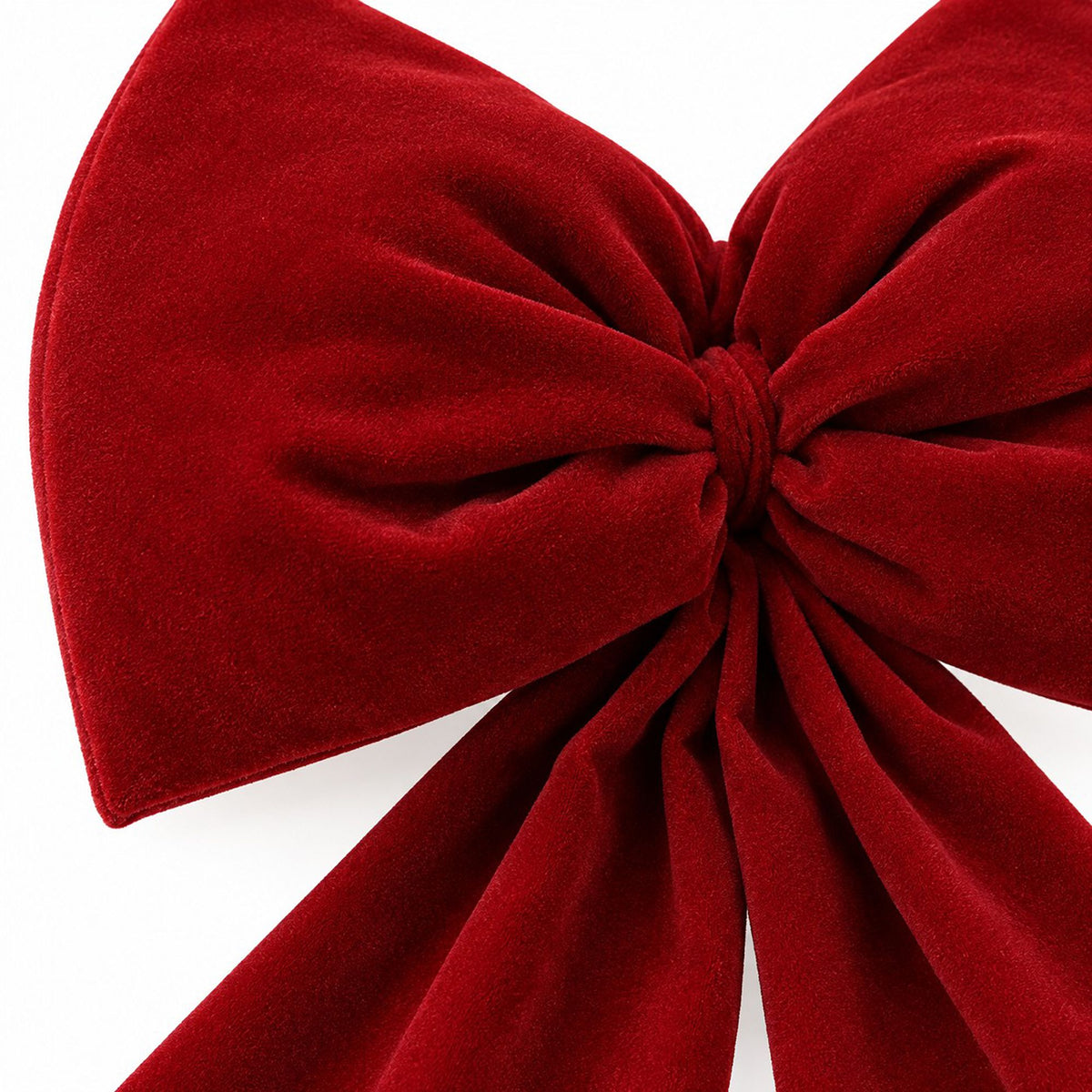 Velvet Bow Decoration for Trees Wreaths and Parties