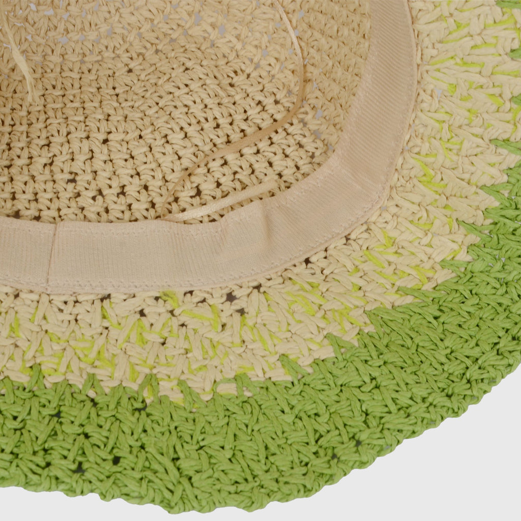 Anna-Kaci Women's Stylish Ombre Design Crochet Bucket Hat