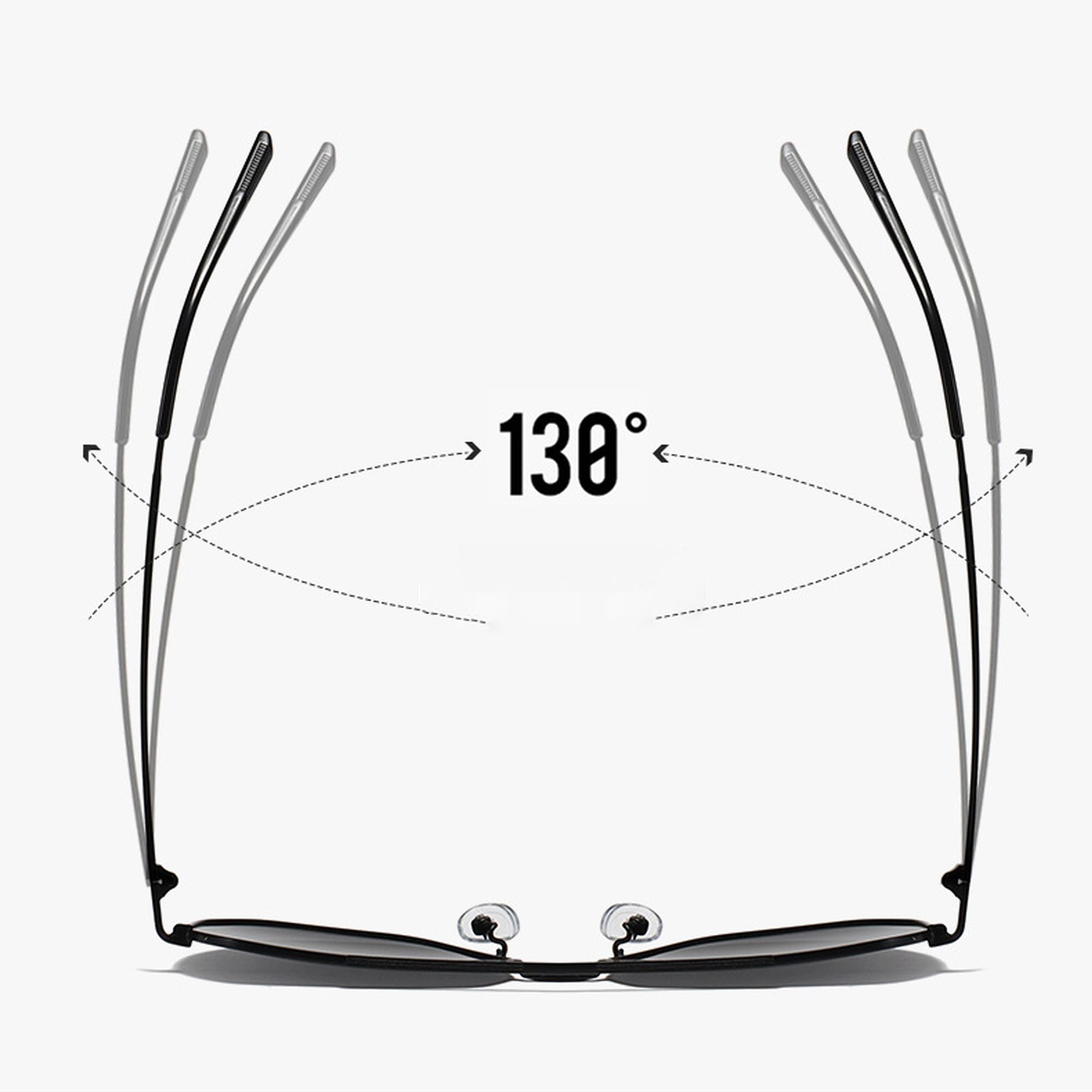 Anna-Kaci Women's Trendy Double-Bridge Metal Frame Sunglasses