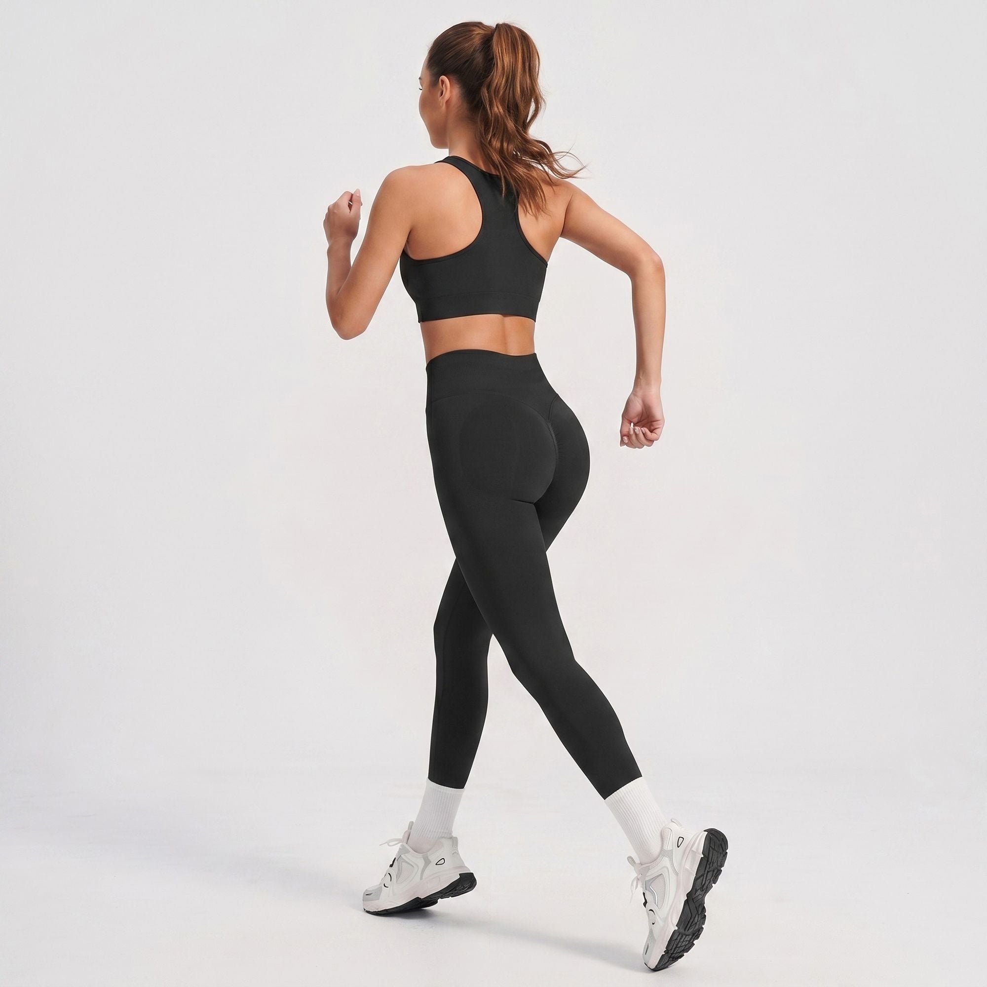 High Waisted Butt Lifting Yoga Leggings Workout Athletic Pants