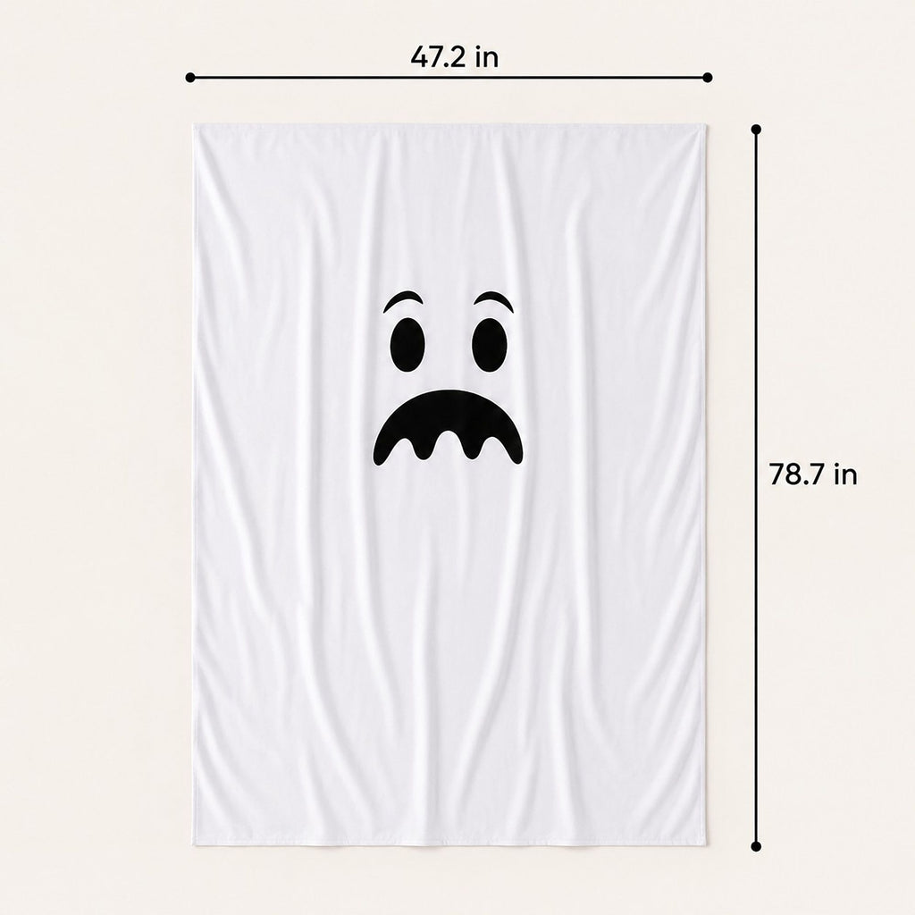 4 Pack Halloween Ghost Chair Covers Party Decorations