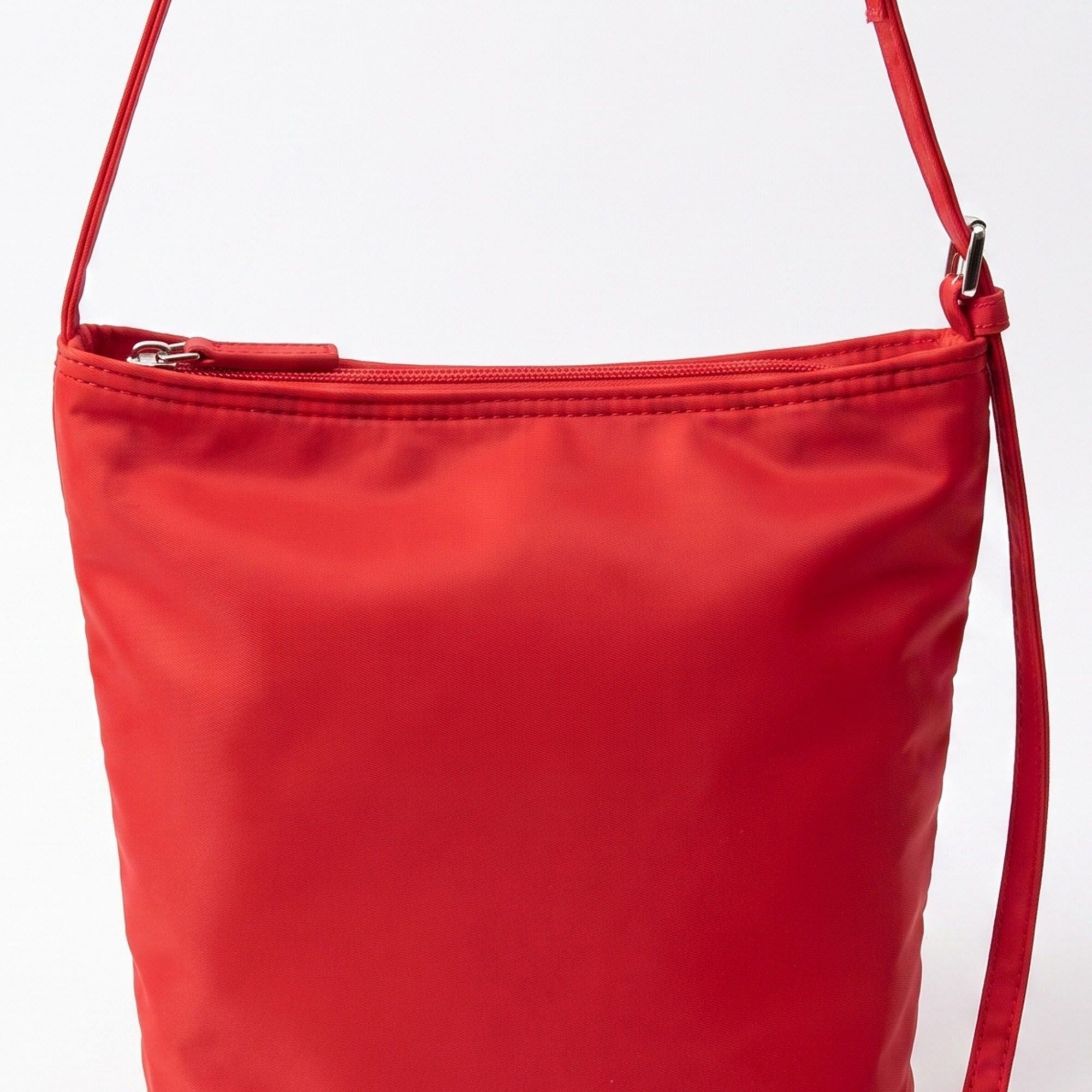 Bucket Shoulder Bag with Adjustable Crossbody Strap 9.5x8.5x4.5in