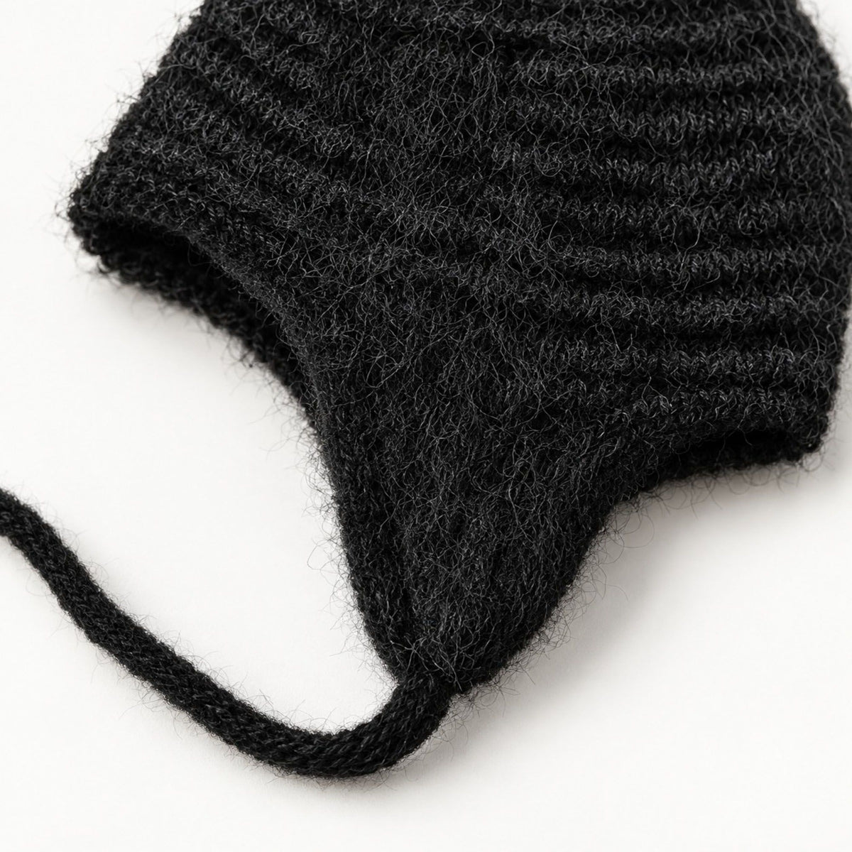 Striped Ear Flap Knit Beanie Winter Thermal Trapper Hat