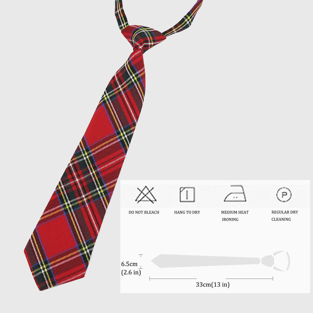 Anna-Kaci Women's Plaid Pre-Tied Necktie - Stylish Accessory for Casual, Office & School Outfits