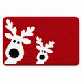 Christmas Pattern Tufted Bath Rug with Nonslip Backing 15.7 x 23.6 in