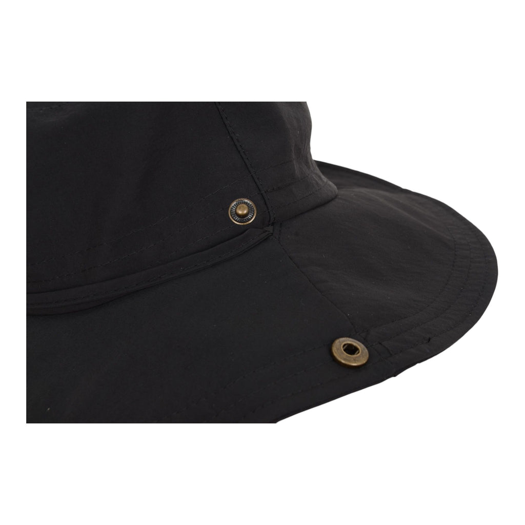 Anna-Kaci Foldable Wide Brim Bucket Hat with Chin Strap for Sun Protection and Outdoor Hiking Travel Beach Adventures