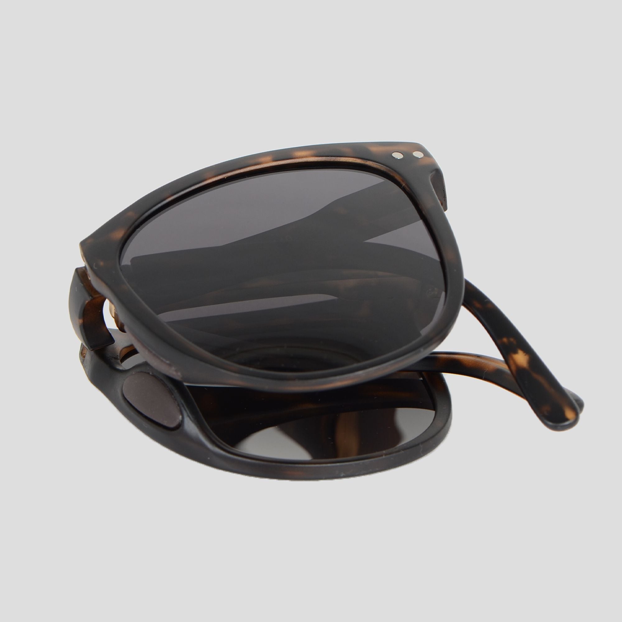 Anna-Kaci Women's Foldable Square Polarized Sunglasses UV400 Protection