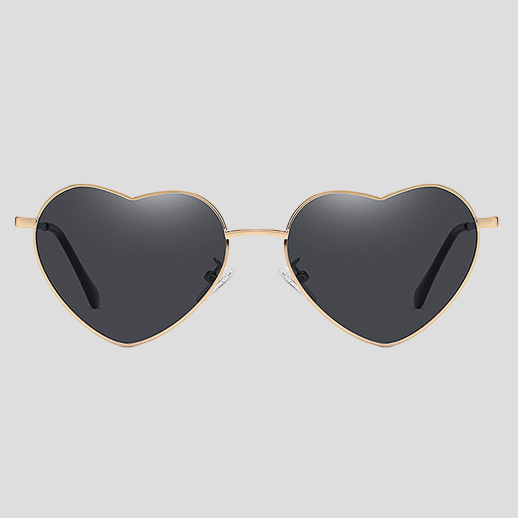 Anna-Kaci Women's Stylish Heart-Shaped Polarized Sunglasses UV400 Protection for Outdoor Activities