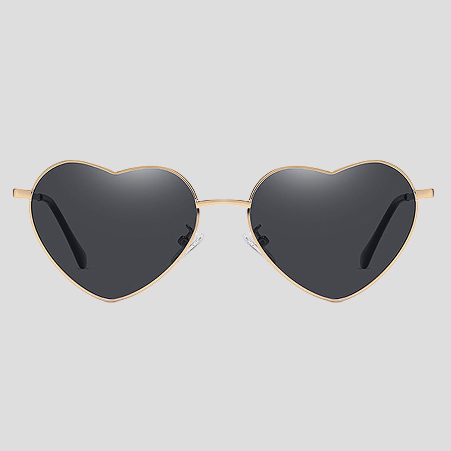 Anna-Kaci Women's Stylish Heart-Shaped Polarized Sunglasses UV400 Protection for Outdoor Activities