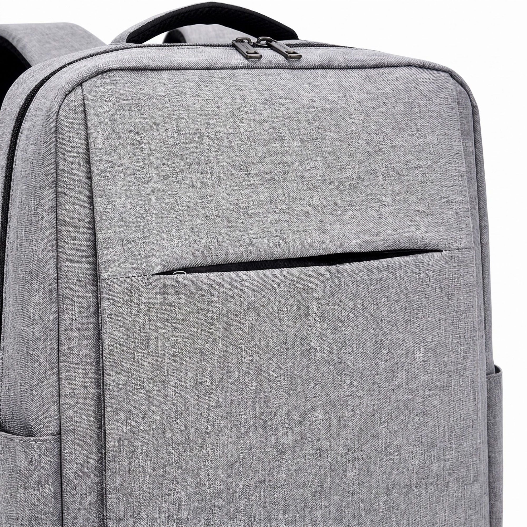 Modern Slim Laptop Backpack - Professional  Commuter Daypack for Office, School, and Travel