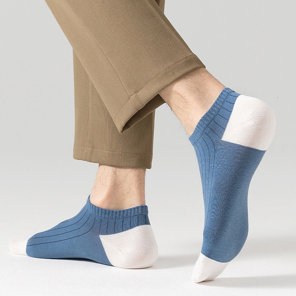 Anna-Kaci 6pk Men's Casual Cotton Low - Cut Ankle Socks