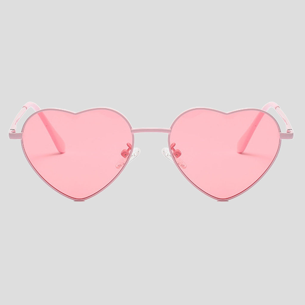 Anna-Kaci Women's Stylish Heart-Shaped Polarized Sunglasses UV400 Protection for Outdoor Activities