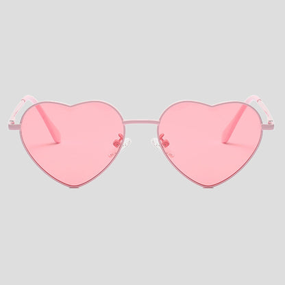 Anna-Kaci Women's Stylish Heart-Shaped Polarized Sunglasses UV400 Protection for Outdoor Activities