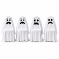 4 Pack Halloween Ghost Chair Covers Party Decorations