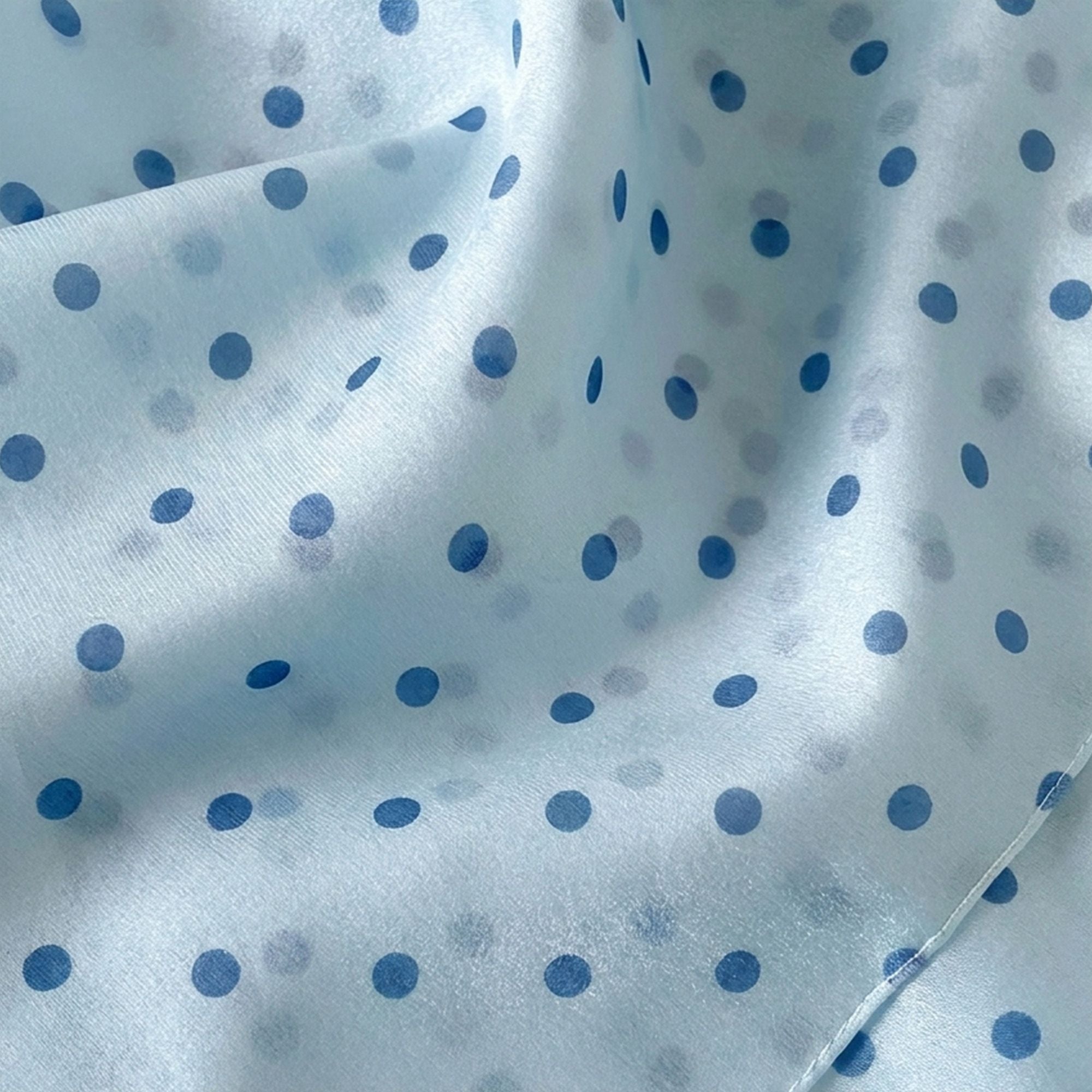 Lightweight Polka Dot Scarf Wrap Shawl for Everyday Outfits 71*27.5 Inches