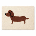 Dachshund Dog Bath Mat Nonslip Accent Rug 15.7 x 23.6 Inches