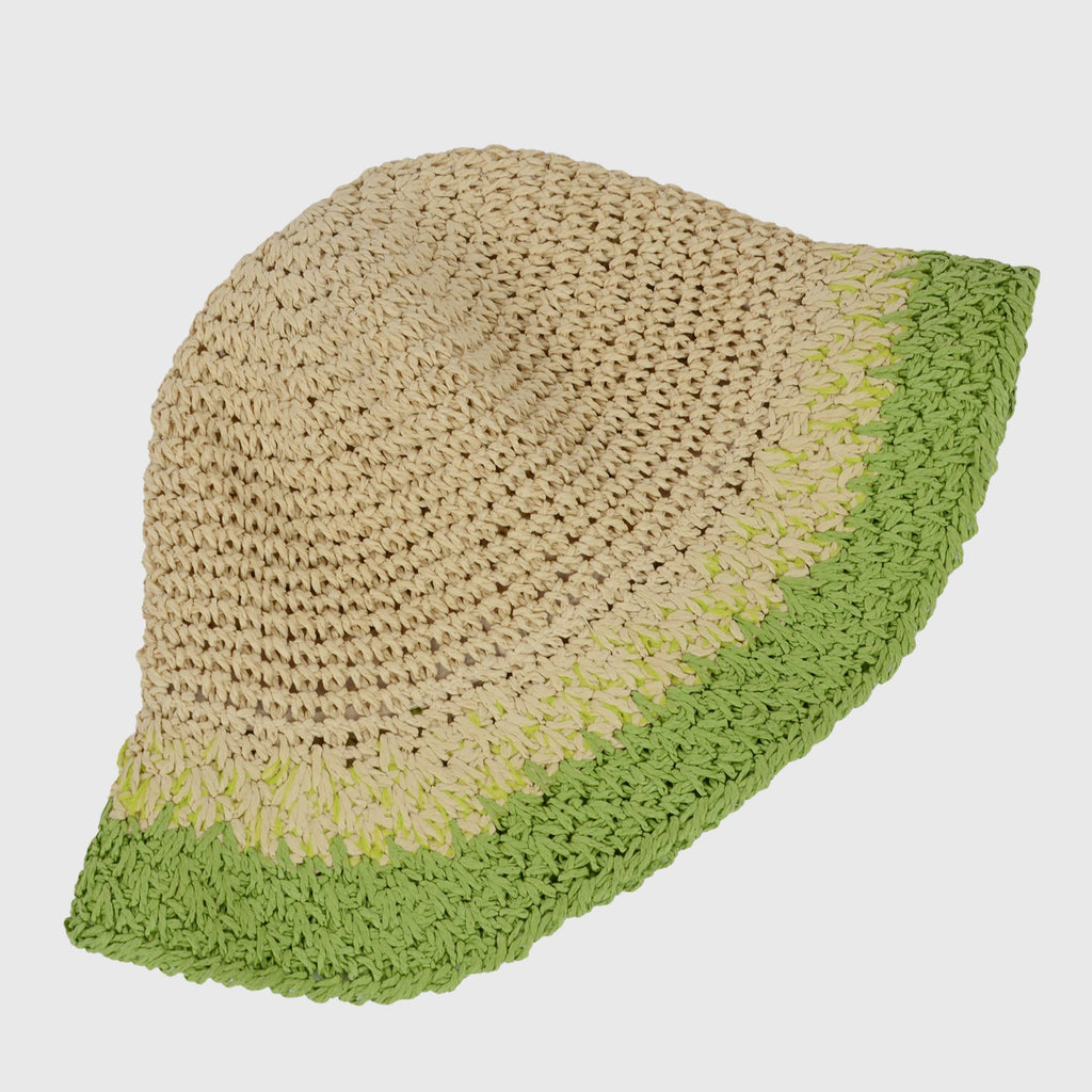 Anna-Kaci Women's Stylish Ombre Design Crochet Bucket Hat