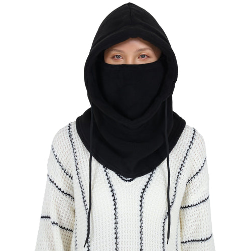Alilang Winter Fleece Face Mask Balaclava Warm Neck Face Cover Hat Cap Hooded Scarf for Men and Women